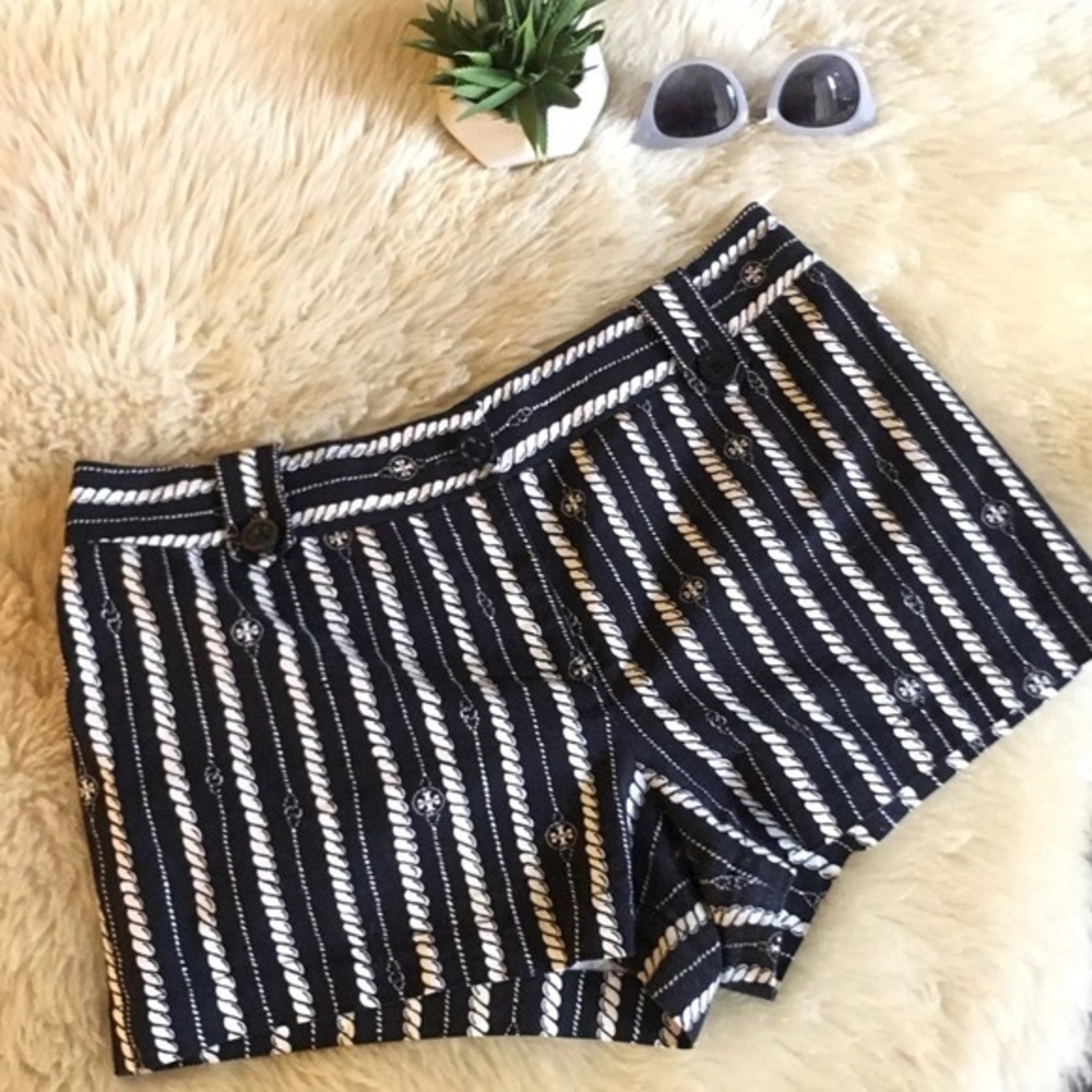 Tory Burch nautical theme shorts!